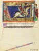 f. 10v, Das vierte Siegel: der Reiter auf dem hellbraunen Pferd