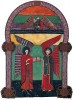 f. 10, Die Engel mit dem Johannes-Evangelium