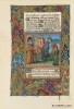 f. 41v, Tobias gr&uuml;&szlig;t seinen Vater in Ninive
