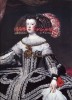 Este detalle del c�lebre retrato de la reina Mariana de Austria, representa a la esposa de Felipe IV en sus atav�os m�s suntuosos Obra de Diego Vel�zquez (1652). Museo del Prado, Madrid, Espa�a. 