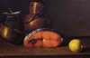 Bodeg�n de Luis Mel�ndez, 1722. Museo del Prado, Madrid, Espa�a. 