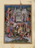 f. 1r, Szenen aus dem Leben des Evangelisten Johannes