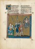 f. 52v, Das in drei Teile aufgeteilte Babylon (Offenbarung 16, 19-20)