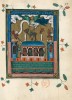 f. 59r, Babylon, Heimst&auml;tte der D&auml;monen (Offb 18, 1-3)