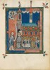 f. 7r, Die Botschaft an die Gemeinde in Pergamon (Offb 2, 12-17)