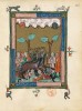 f. 26r, Die Heuschrecken (Offb 9, 5-7)