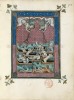 f. 73r, Die erste Auferstehung (Offenbarung 20, 4-6)