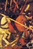 Paolo Uccello, Schlacht von San Romano, Detail, Florenz, Uffizien.