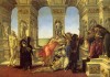 Sandro Botticelli, Die Verleumdung, Florenz, Uffizien. 