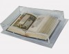 <p>Isabella Breviary on bookrest</p>