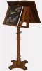 Wood bookstand