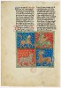 f. 18v, Les quatre animaux de Daniel