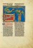 f. 155r, L�ange avec la cl� de l�ab�me et le diable encha�n� 
