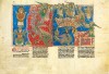 <p>ff. 110v-111, The battle between the serpent and the Son of the Woman</p>