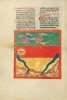 f. 96v, Der Engel an der dritten Posaune. Der gro�e, brennende Stern