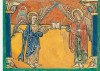 f. 9r, Engel mit dem Matth&auml;us-Evangelium