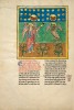f. 9B, Der Engel der vierten Trompete: die Finsternis