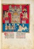 f. 106r, Der Antichrist l&auml;sst die zwei M&auml;rtyrer t&ouml;ten
