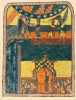 f. 161v Storia dell�angelo potente. San Giovanni riceve il bastone e misura il tempio