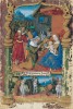 f. 31r, Sext: Anbetung der Magier
