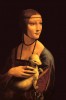 Lady with an ermine, Leonardo da Vinci, 1483-1490.