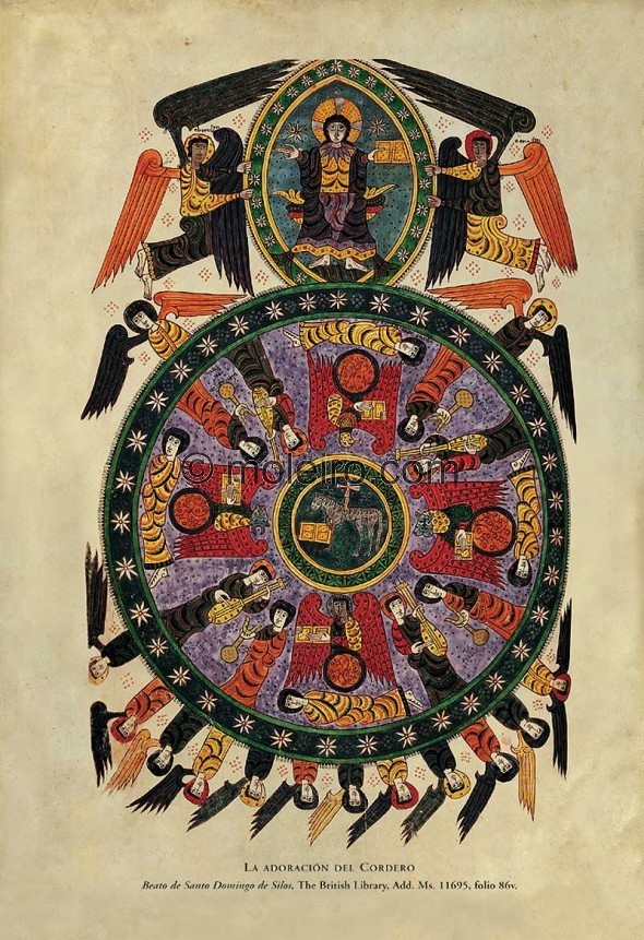 f. 86r, Silos Beatus, Beato de Li&eacute;bana - Manuscritos Iluminados