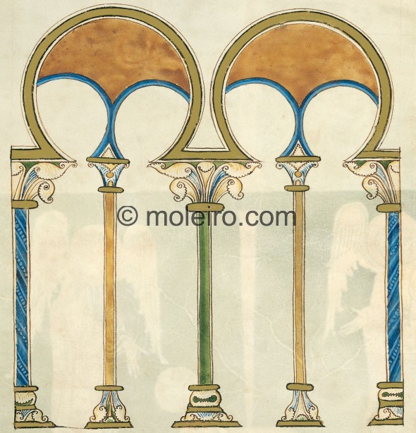 f.1A, Double arch. From an architectural approach, the arch represents the entrance to the very holiest of places i.e. the churc...