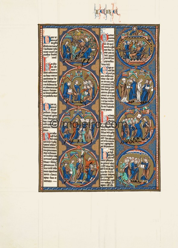 Bd.2, f. 147v, Die Bibel Ludwigs des Heiligen