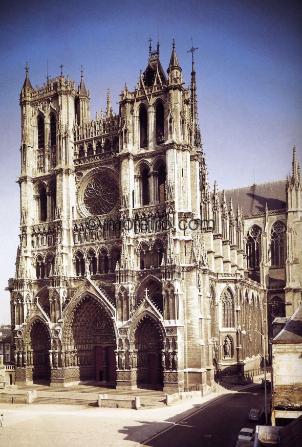 Mil&aacute;n, Italia, Duomo, vista del &aacute;bside desde el lado oriental, siglo XIV, Talleres de Arquitectura en la Edad Medi...