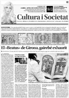 El �Beatus� de Girona, gaireb� exhaurit