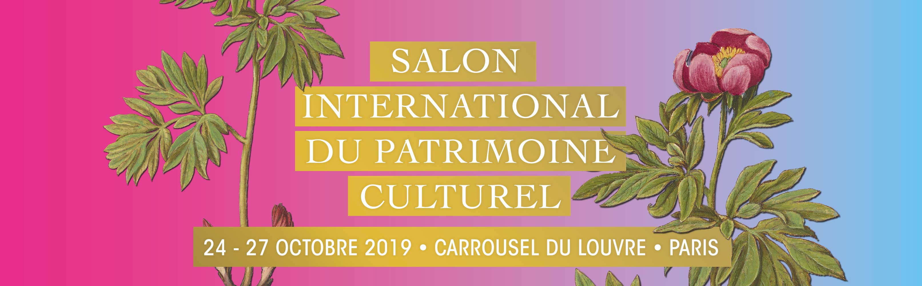 SALON INTERNATIONAL DU PATRIMOINE CULTUREL header 1
