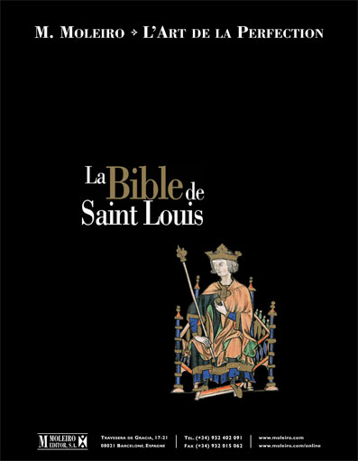 La Bible de Saint Louis, un Trsor de la Cathdrale de Tolde