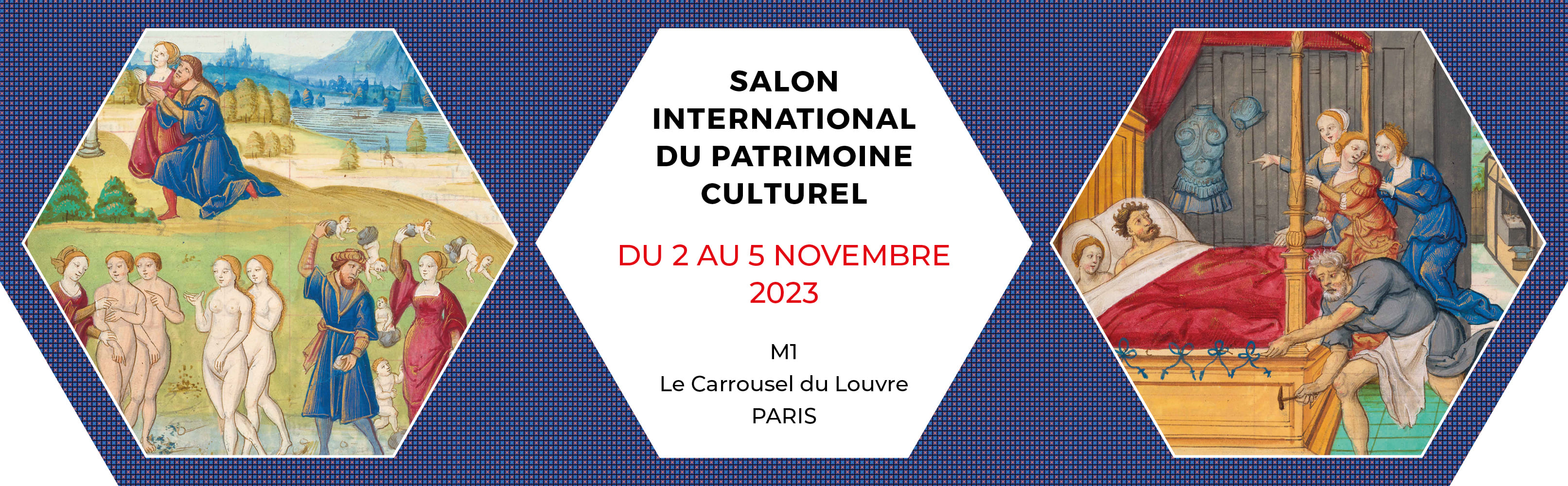 Salon International du Patrimoine Culturel del 2 al 5 de noviembre.