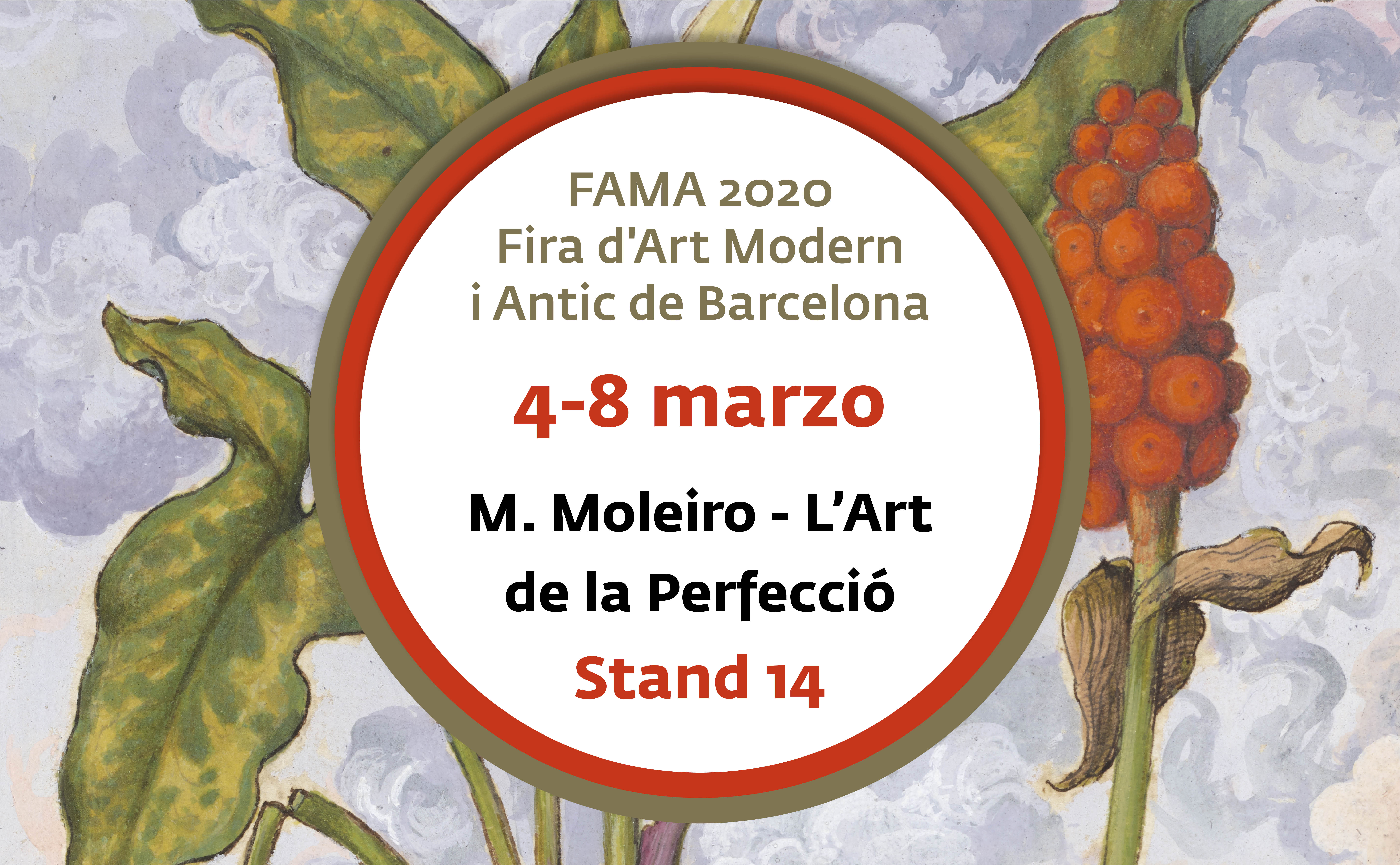FAMA 2020 Fira d´Art Modern i Antic de Barcelona del 4 al 8 de marzo