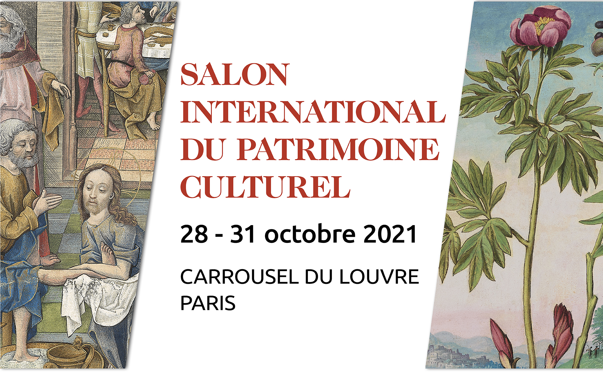 SALON INTERNATIONAL DU PATRIMOINE CULTUREL, DU 28 AU 21 OCTOBRE 2021, CARROUSEL DU LOUVRE PARIS