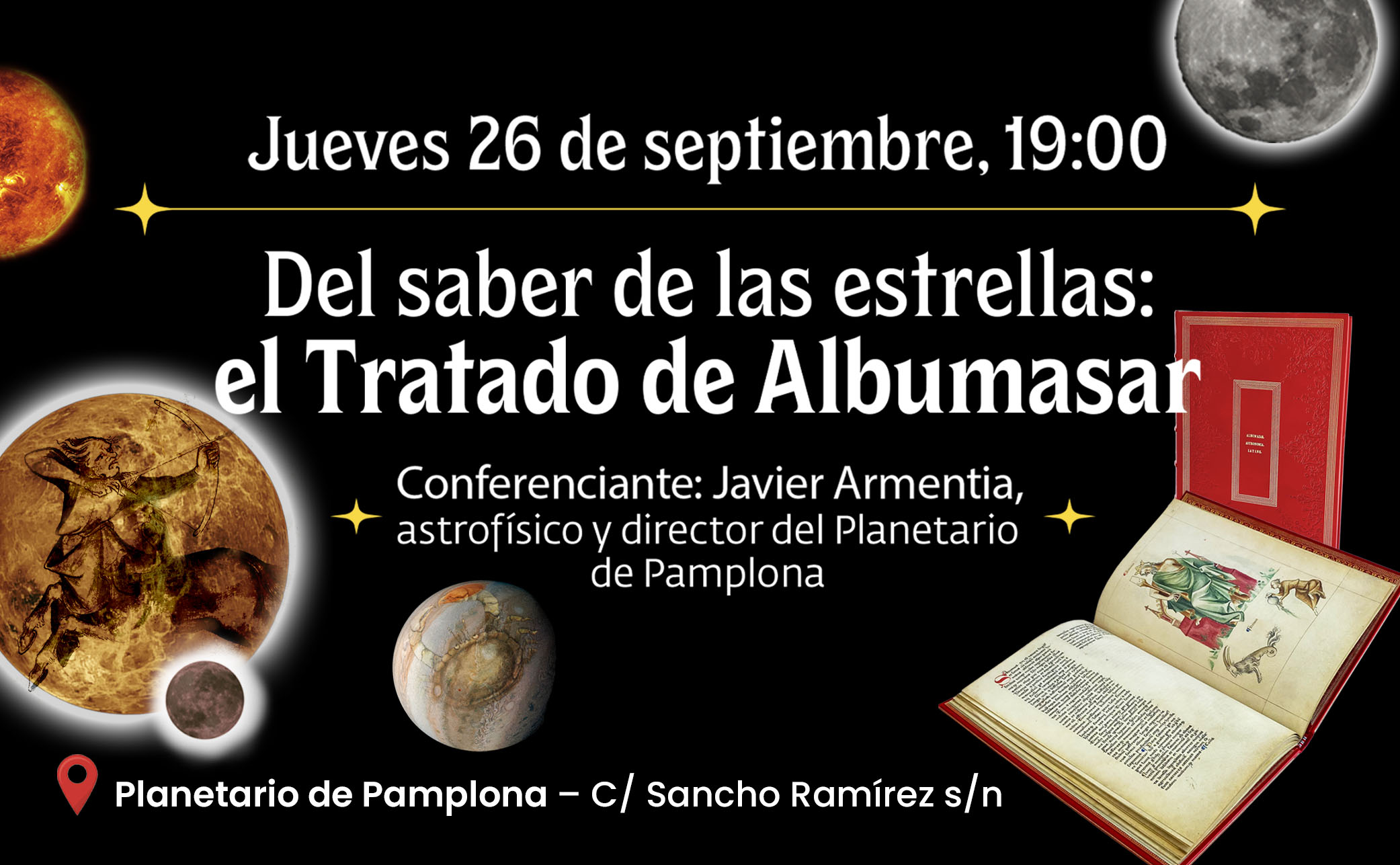 CONFERENCIA INAUGURAL - PLANETARIO DE PAMPLONA