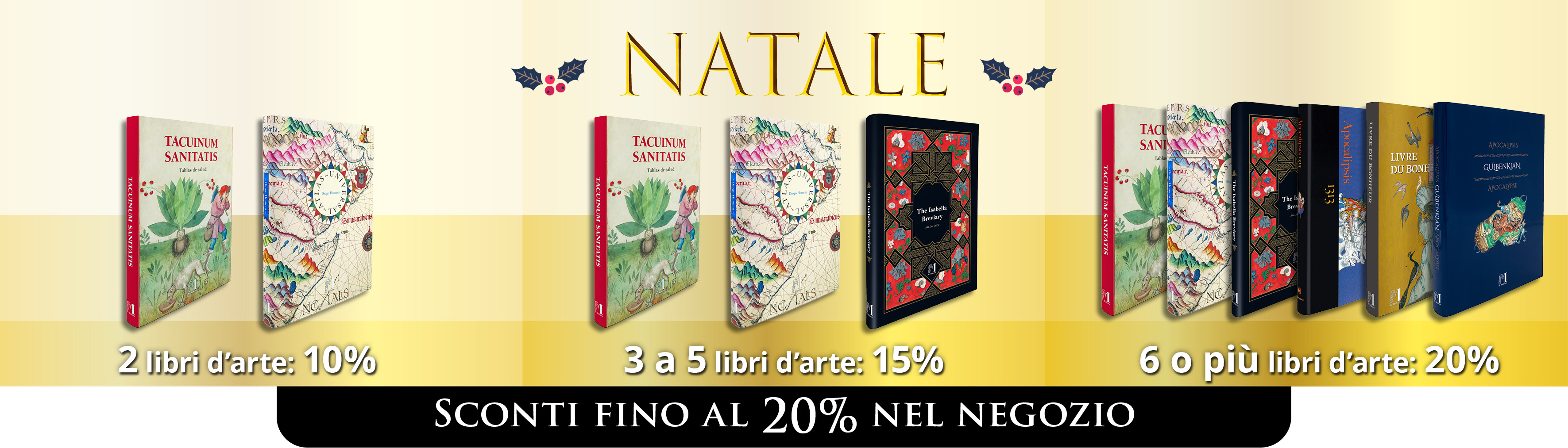 Sconti sui libri d arte con fino al 25 di sconto per Natale