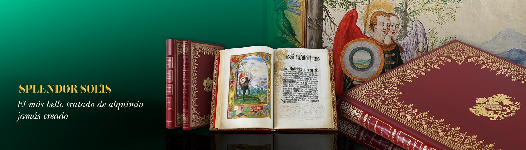 Splendor Solis, British Library es el m�s bello tratado de alquimia. Atribuido Salom�n Trismosin - Ulrich Poysel maestro Paracelso