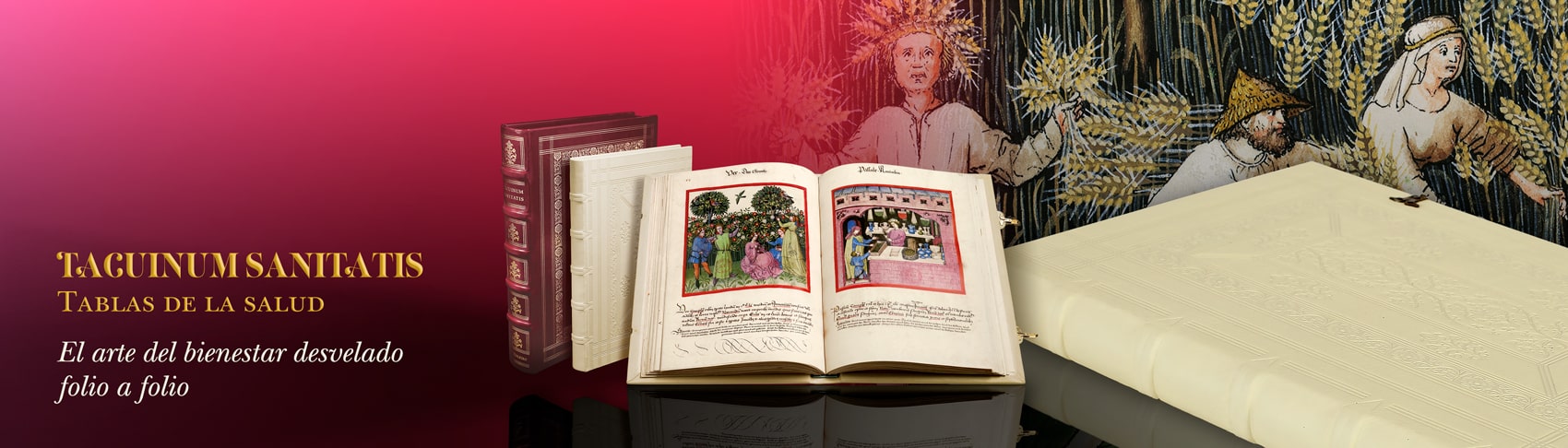 Tacuinum Sanitatis tratado medieval sobre el bienestar y la salud. El Arte del bienestar desvelado en un c�dice medieval.